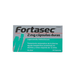 Fortasec 2 mg 20 capsulas