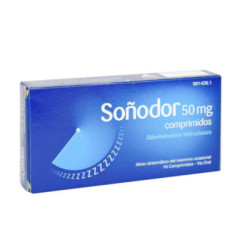 Soñodor difenhidramina 50 mg 16 comprimidos