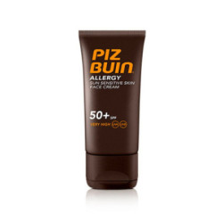 Piz Buin Allergy Crema De Rostro Para Piel Sensible Fps50+ 50 Ml.