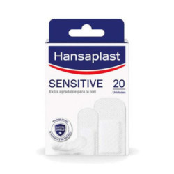 Hansaplast Sensitive Aposito Adhesivo 2 Tamaos 20 Apositos
